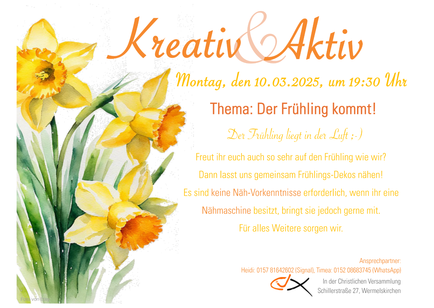 Kreativ-Kreis am 10.03.